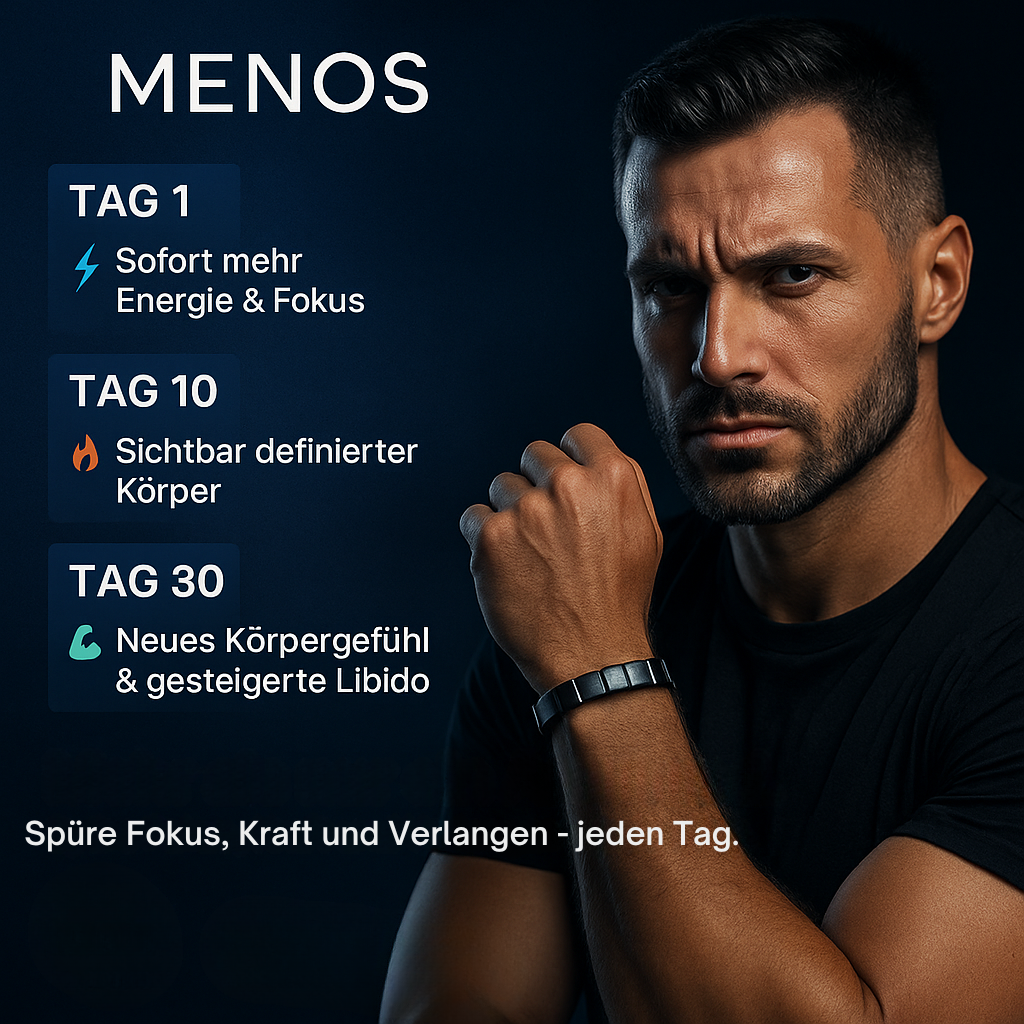 MENOS Hämatit-Armband